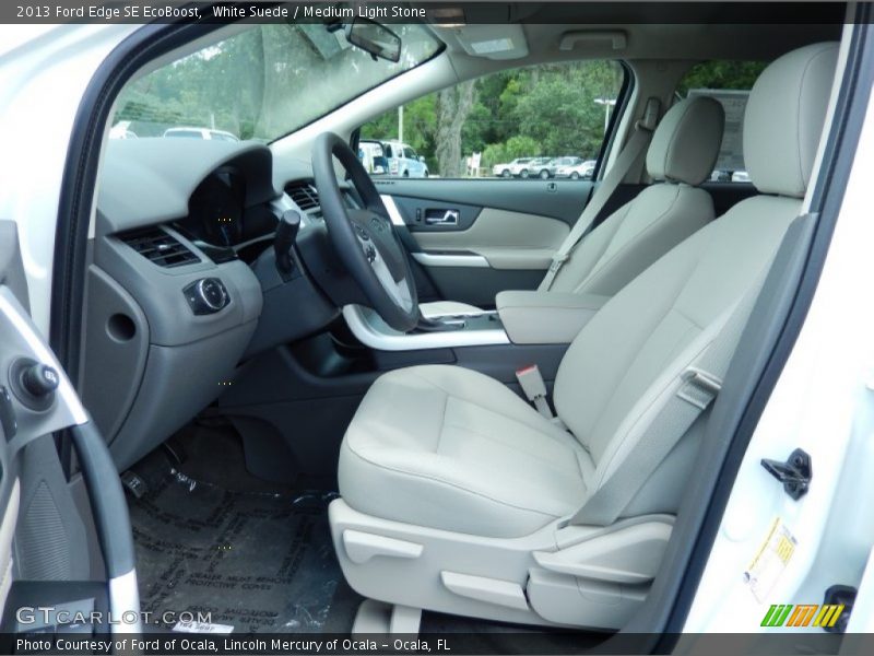 Front Seat of 2013 Edge SE EcoBoost