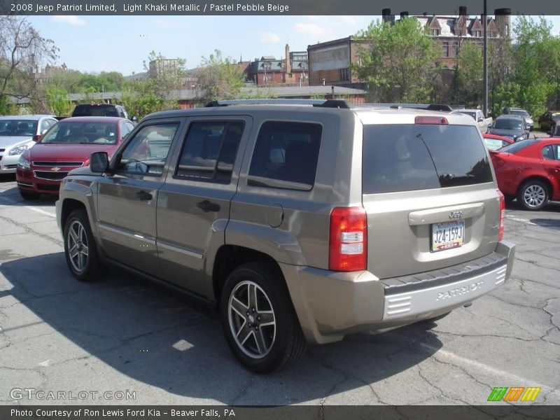 Light Khaki Metallic / Pastel Pebble Beige 2008 Jeep Patriot Limited
