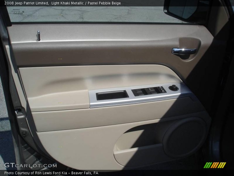 Light Khaki Metallic / Pastel Pebble Beige 2008 Jeep Patriot Limited