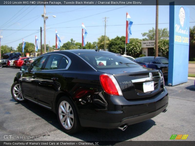 Tuxedo Black Metallic / Charcoal Black/Fine Line Ebony 2010 Lincoln MKS FWD Ultimate Package
