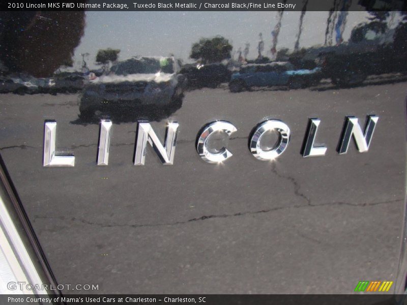 Tuxedo Black Metallic / Charcoal Black/Fine Line Ebony 2010 Lincoln MKS FWD Ultimate Package