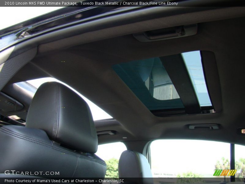 Tuxedo Black Metallic / Charcoal Black/Fine Line Ebony 2010 Lincoln MKS FWD Ultimate Package