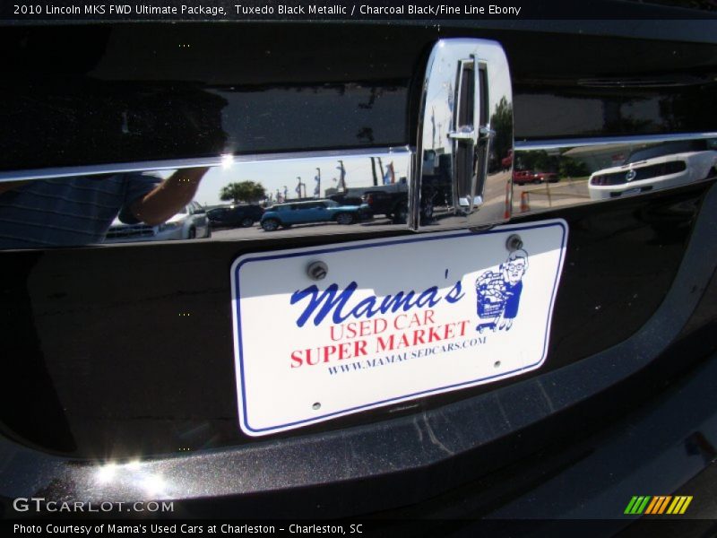 Tuxedo Black Metallic / Charcoal Black/Fine Line Ebony 2010 Lincoln MKS FWD Ultimate Package