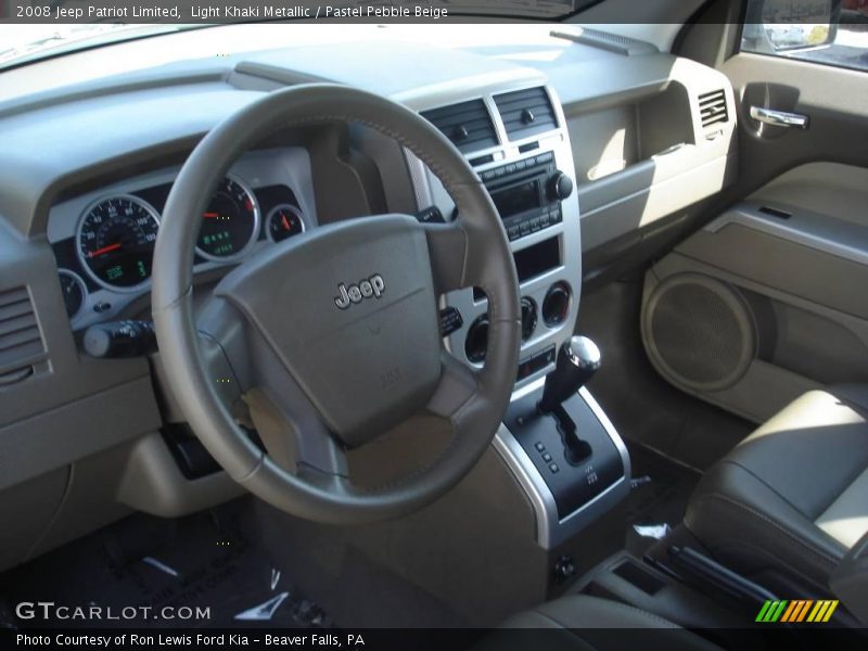 Light Khaki Metallic / Pastel Pebble Beige 2008 Jeep Patriot Limited