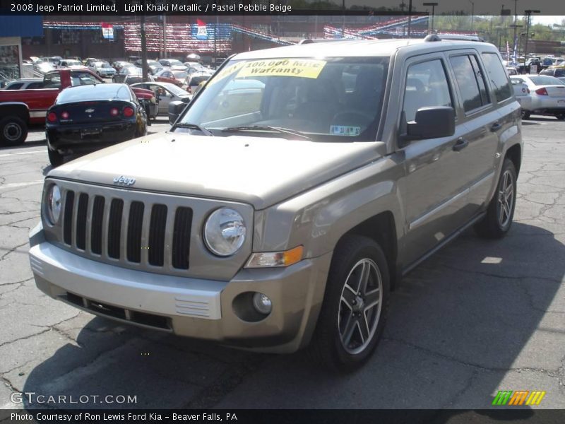 Light Khaki Metallic / Pastel Pebble Beige 2008 Jeep Patriot Limited