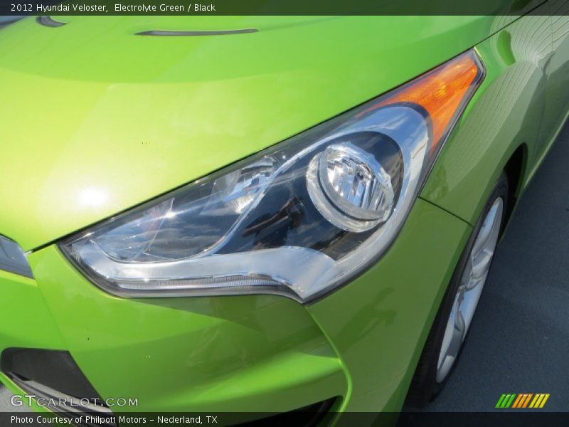 Electrolyte Green / Black 2012 Hyundai Veloster
