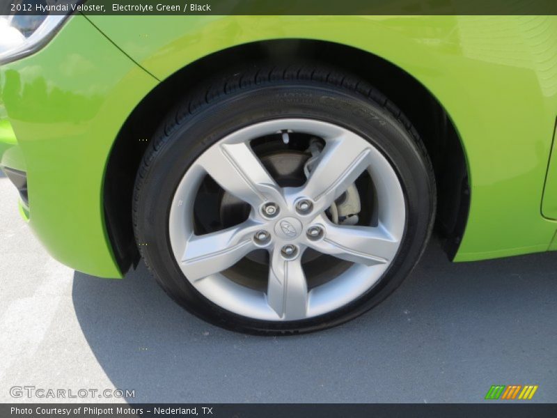 Electrolyte Green / Black 2012 Hyundai Veloster