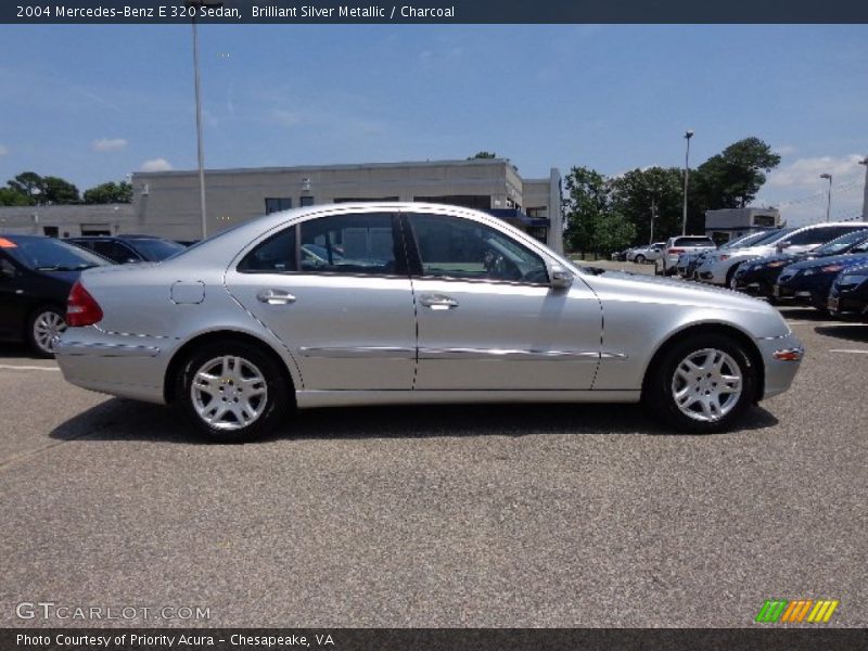 Brilliant Silver Metallic / Charcoal 2004 Mercedes-Benz E 320 Sedan