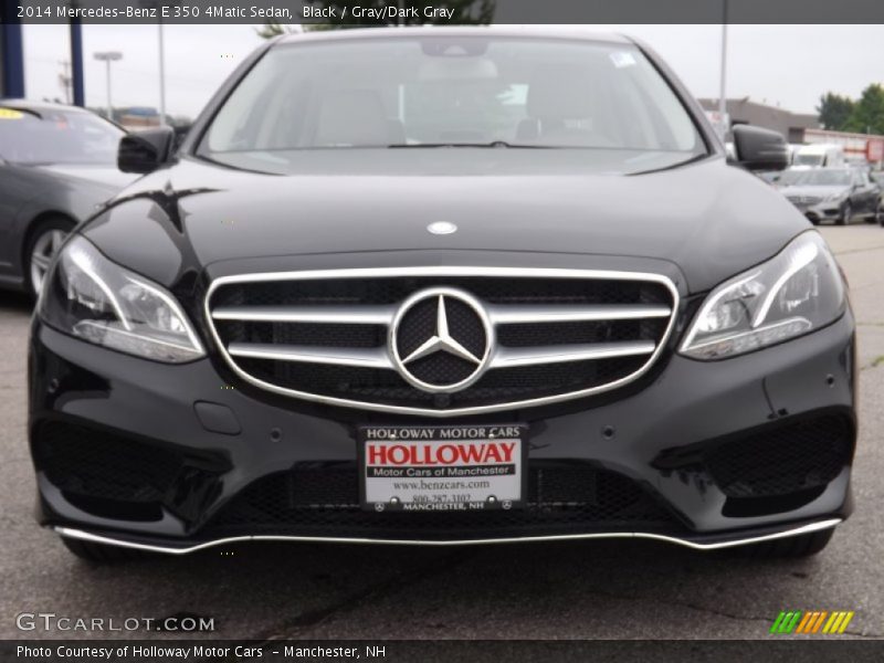 Black / Gray/Dark Gray 2014 Mercedes-Benz E 350 4Matic Sedan