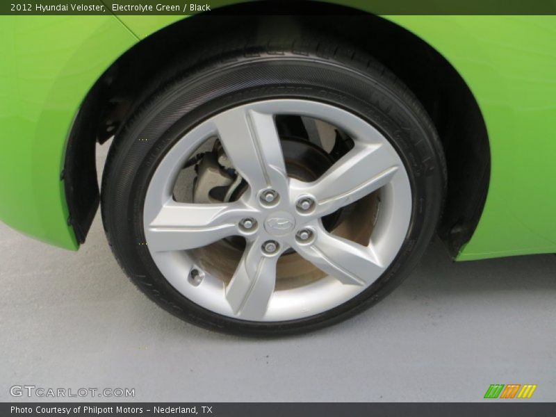 Electrolyte Green / Black 2012 Hyundai Veloster