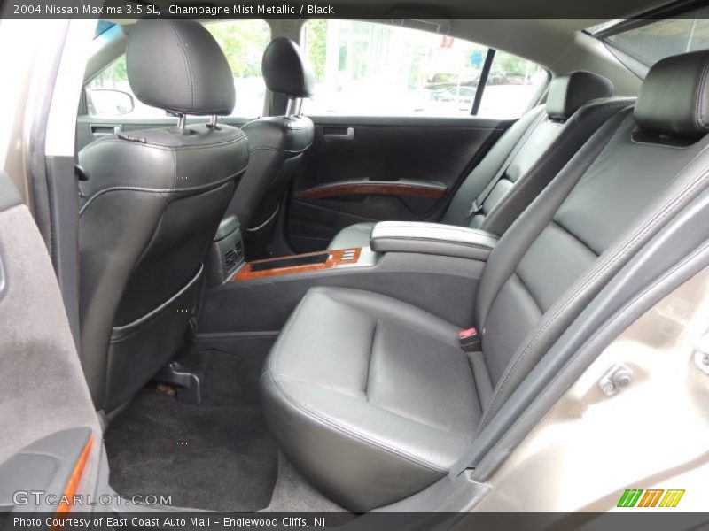 Champagne Mist Metallic / Black 2004 Nissan Maxima 3.5 SL