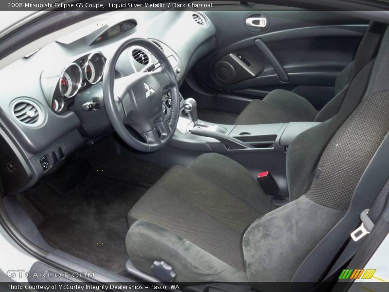 Liquid Silver Metallic / Dark Charcoal 2008 Mitsubishi Eclipse GS Coupe