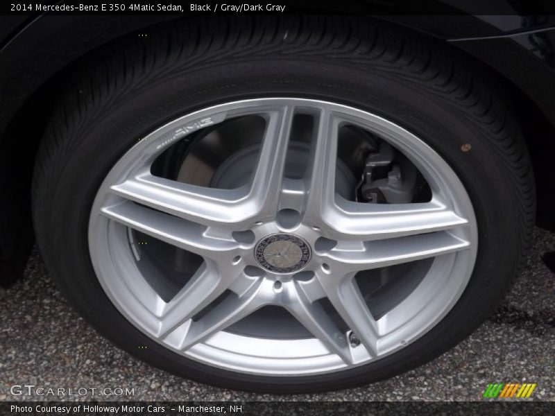 Black / Gray/Dark Gray 2014 Mercedes-Benz E 350 4Matic Sedan