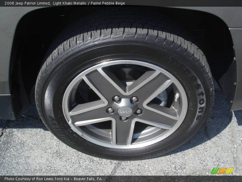 Light Khaki Metallic / Pastel Pebble Beige 2008 Jeep Patriot Limited