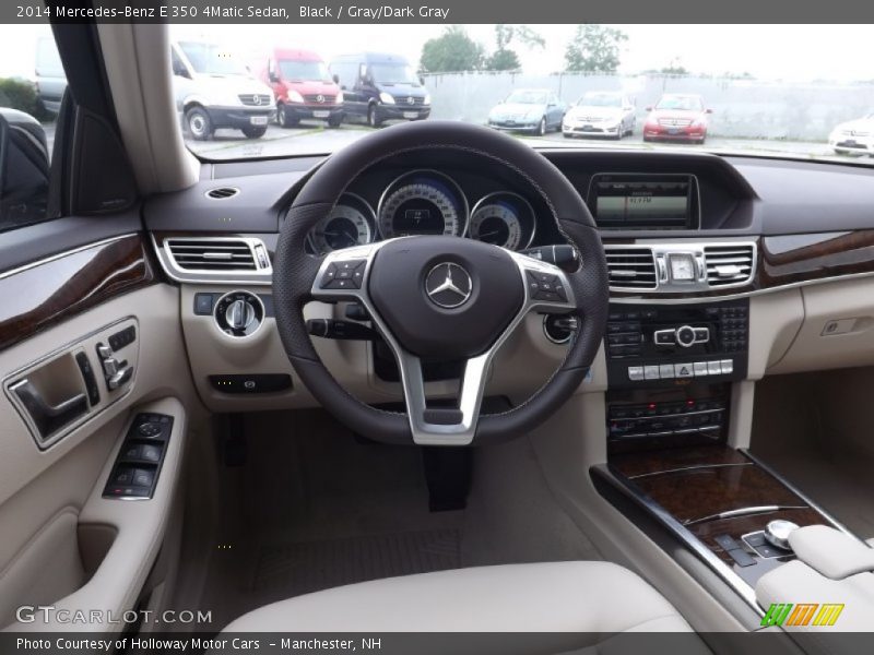 Black / Gray/Dark Gray 2014 Mercedes-Benz E 350 4Matic Sedan