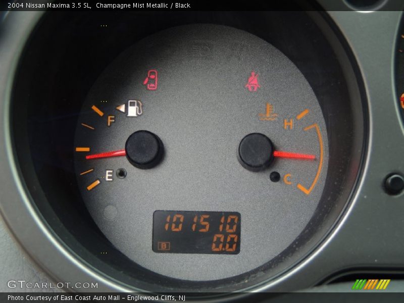 Champagne Mist Metallic / Black 2004 Nissan Maxima 3.5 SL
