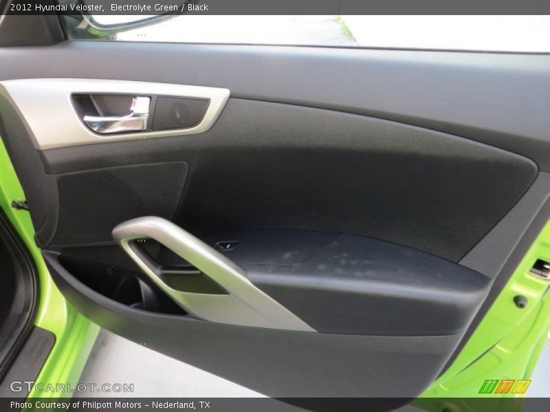 Electrolyte Green / Black 2012 Hyundai Veloster