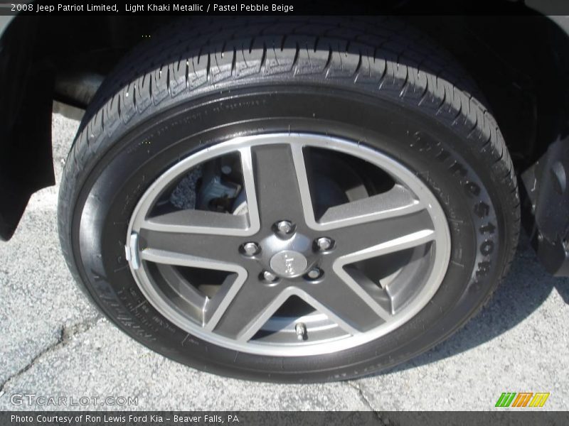Light Khaki Metallic / Pastel Pebble Beige 2008 Jeep Patriot Limited