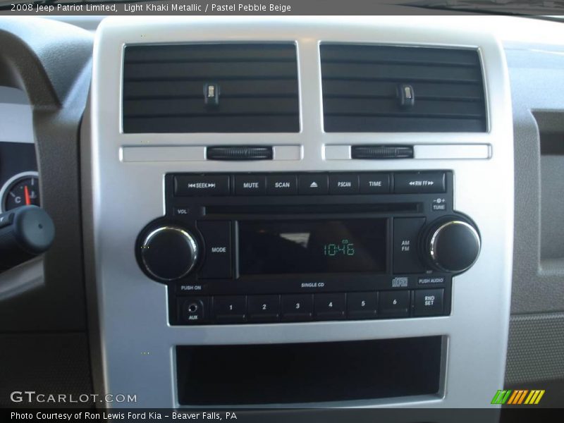 Light Khaki Metallic / Pastel Pebble Beige 2008 Jeep Patriot Limited