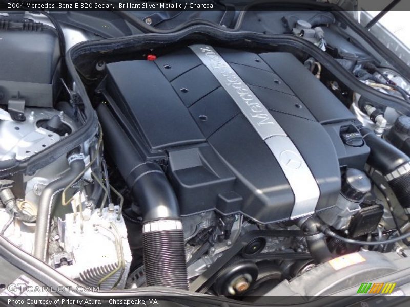 Brilliant Silver Metallic / Charcoal 2004 Mercedes-Benz E 320 Sedan