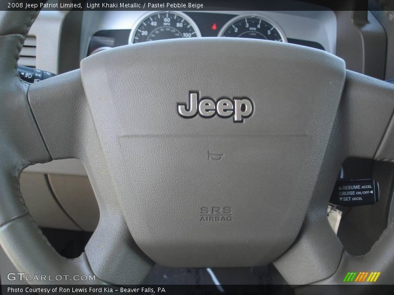 Light Khaki Metallic / Pastel Pebble Beige 2008 Jeep Patriot Limited