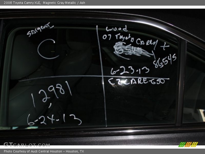 Magnetic Gray Metallic / Ash 2008 Toyota Camry XLE
