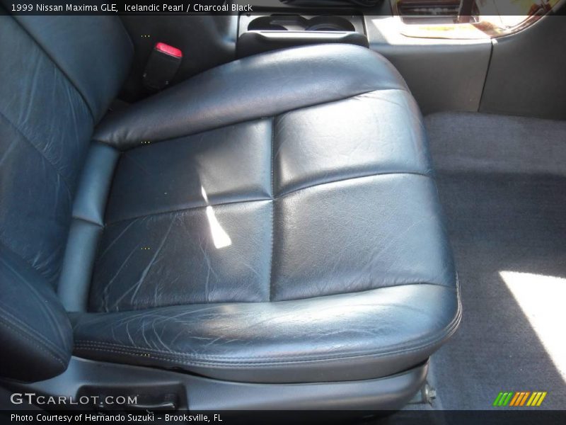 Icelandic Pearl / Charcoal Black 1999 Nissan Maxima GLE