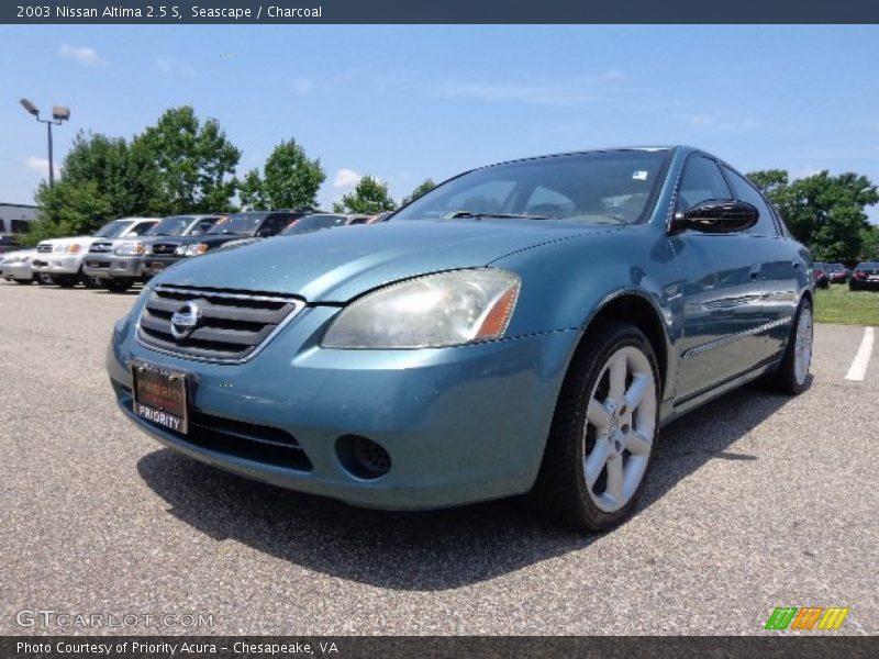 Seascape / Charcoal 2003 Nissan Altima 2.5 S