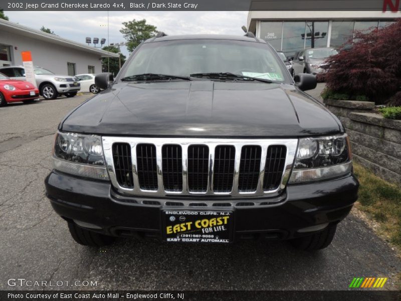 Black / Dark Slate Gray 2002 Jeep Grand Cherokee Laredo 4x4