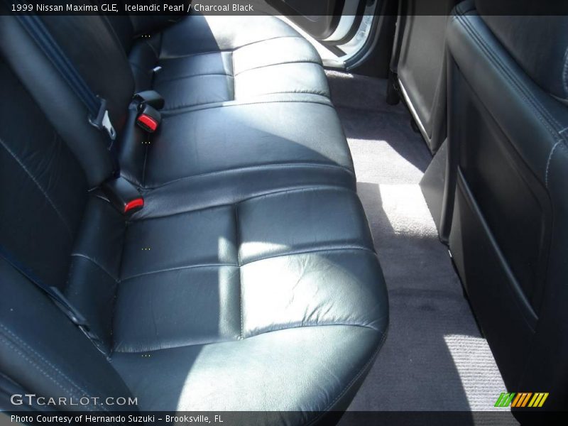 Icelandic Pearl / Charcoal Black 1999 Nissan Maxima GLE
