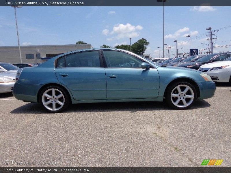 Seascape / Charcoal 2003 Nissan Altima 2.5 S