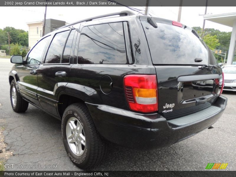 Black / Dark Slate Gray 2002 Jeep Grand Cherokee Laredo 4x4