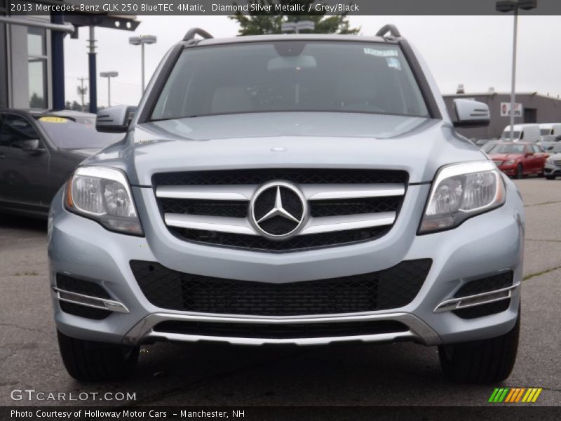 Diamond Silver Metallic / Grey/Black 2013 Mercedes-Benz GLK 250 BlueTEC 4Matic