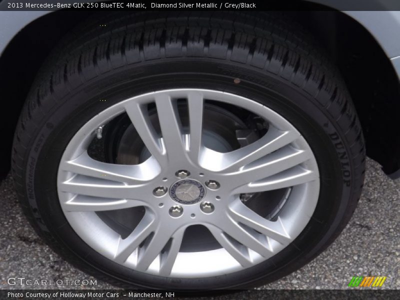 Diamond Silver Metallic / Grey/Black 2013 Mercedes-Benz GLK 250 BlueTEC 4Matic
