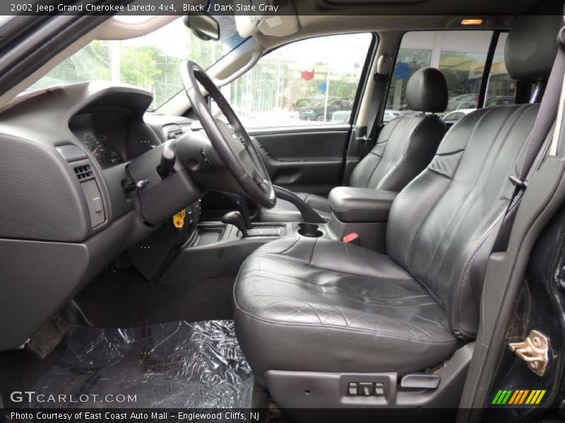 Black / Dark Slate Gray 2002 Jeep Grand Cherokee Laredo 4x4