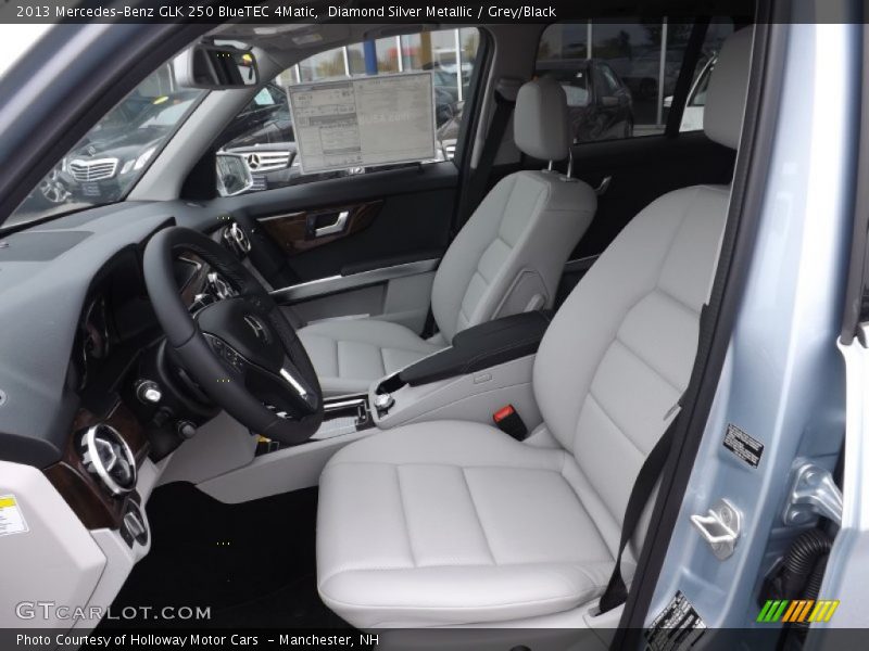 Diamond Silver Metallic / Grey/Black 2013 Mercedes-Benz GLK 250 BlueTEC 4Matic