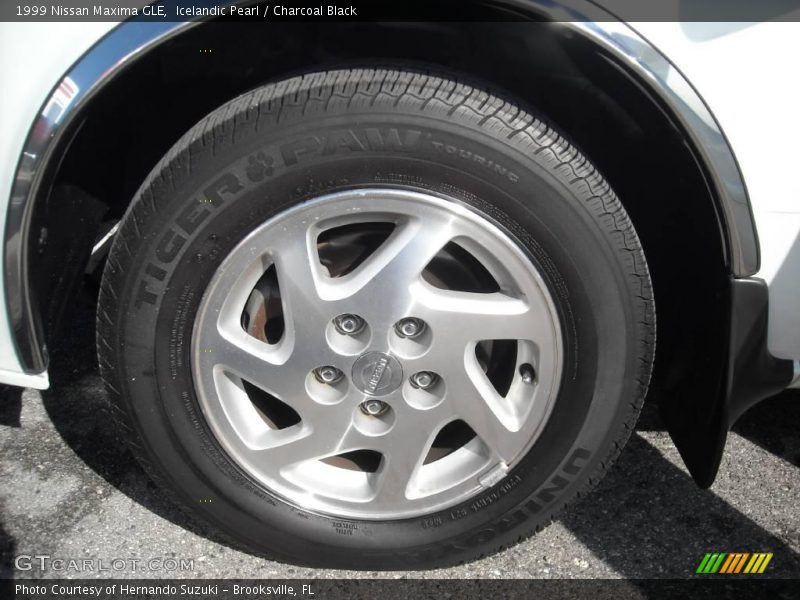 Icelandic Pearl / Charcoal Black 1999 Nissan Maxima GLE