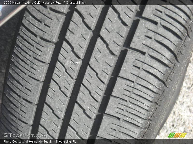Icelandic Pearl / Charcoal Black 1999 Nissan Maxima GLE