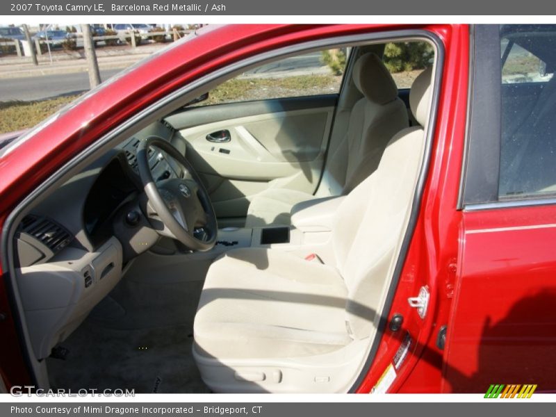 Barcelona Red Metallic / Ash 2007 Toyota Camry LE