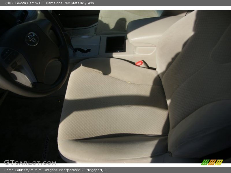 Barcelona Red Metallic / Ash 2007 Toyota Camry LE