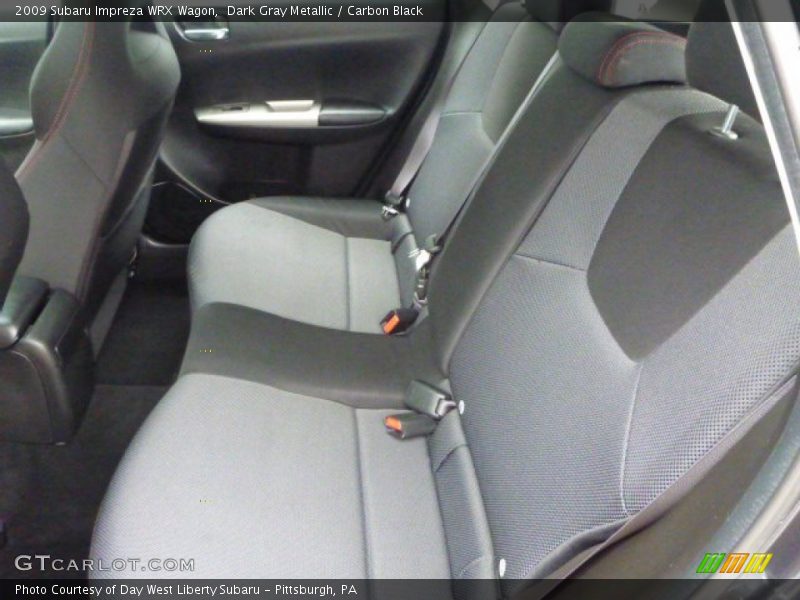 Dark Gray Metallic / Carbon Black 2009 Subaru Impreza WRX Wagon