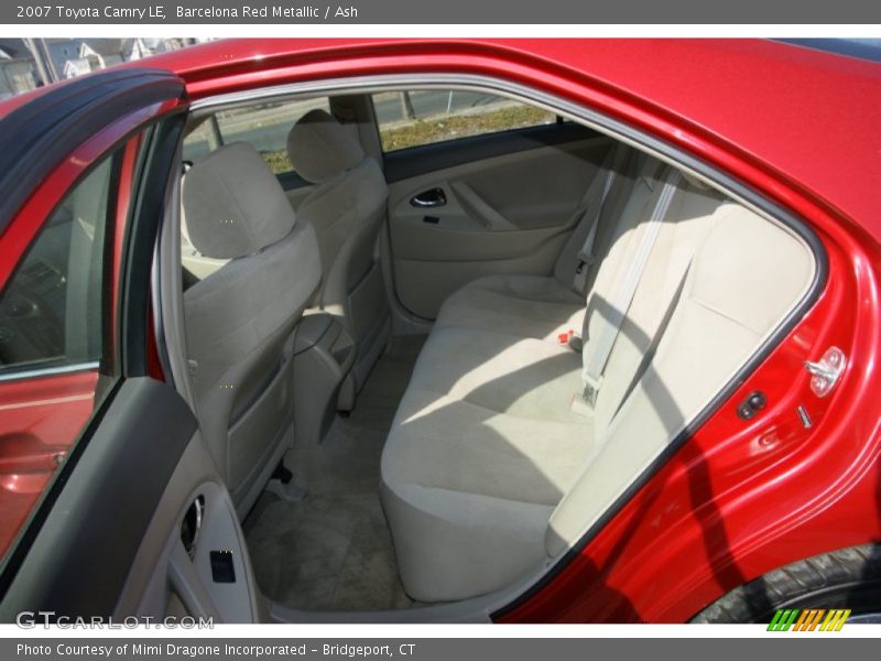 Barcelona Red Metallic / Ash 2007 Toyota Camry LE