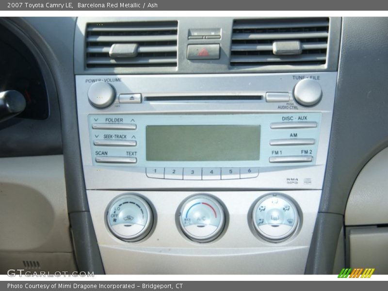Barcelona Red Metallic / Ash 2007 Toyota Camry LE