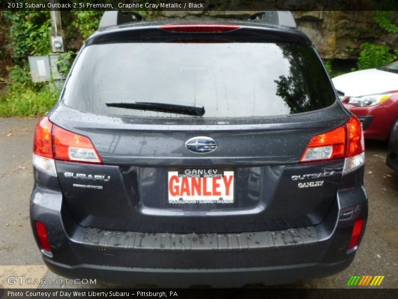 Graphite Gray Metallic / Black 2013 Subaru Outback 2.5i Premium