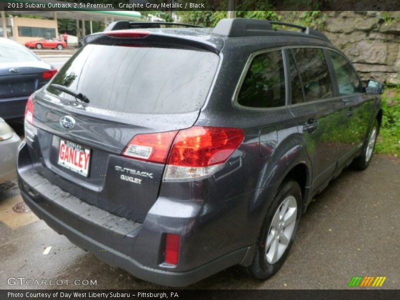 Graphite Gray Metallic / Black 2013 Subaru Outback 2.5i Premium