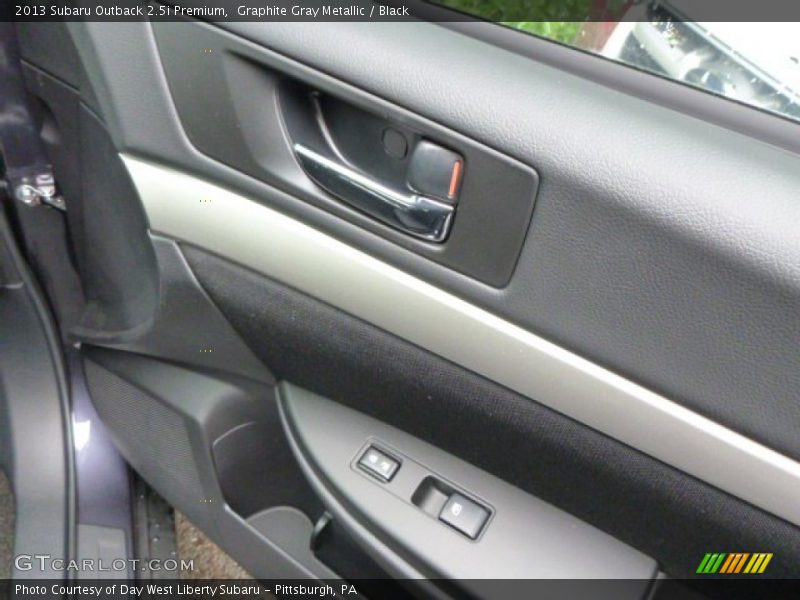 Graphite Gray Metallic / Black 2013 Subaru Outback 2.5i Premium