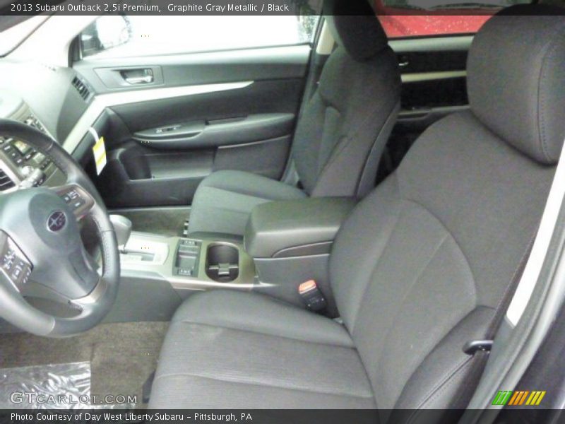Graphite Gray Metallic / Black 2013 Subaru Outback 2.5i Premium