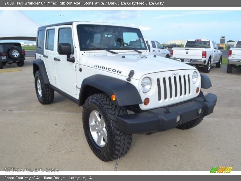 Front 3/4 View of 2008 Wrangler Unlimited Rubicon 4x4