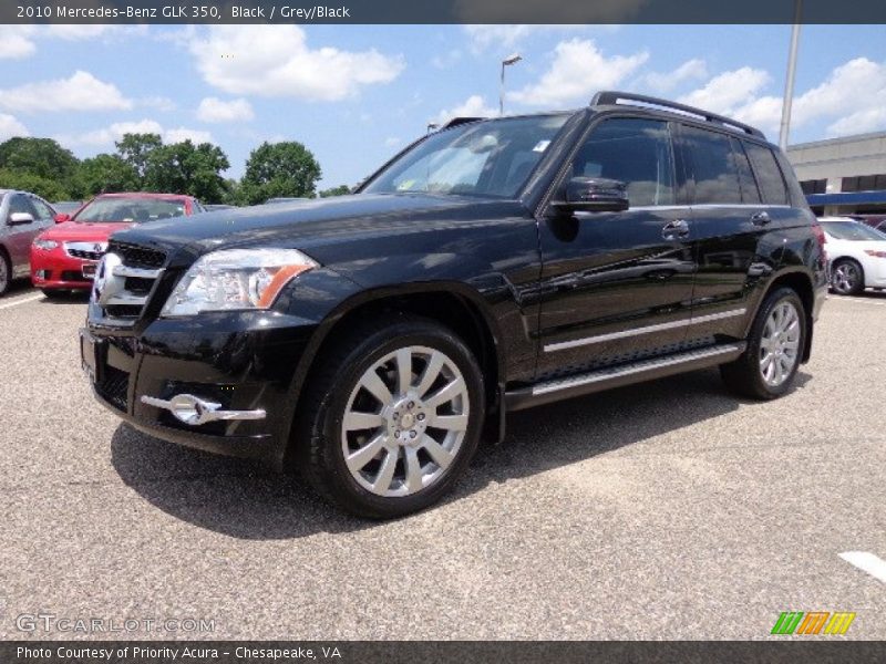 Black / Grey/Black 2010 Mercedes-Benz GLK 350