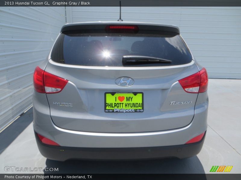 Graphite Gray / Black 2013 Hyundai Tucson GL